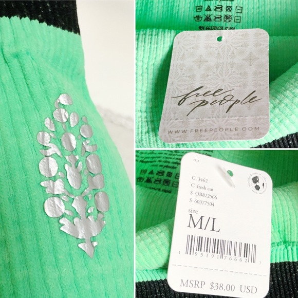 NWT Free People FP Movement Seamless Short in Fresh Cut Size Medium/Large (M/L) - Picture 11 of 14